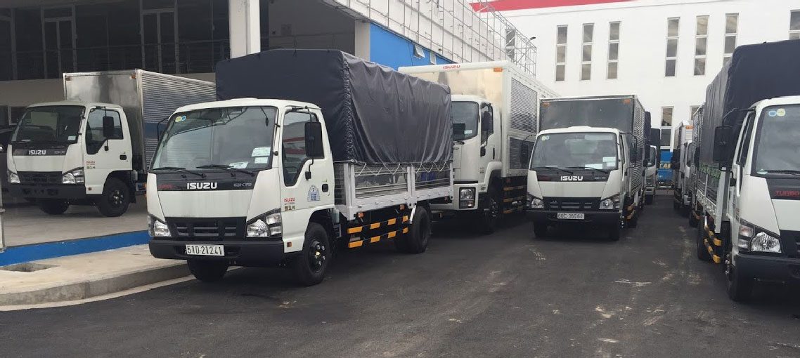 Các loại xe tải chở hàng chúng tôi cung cấp